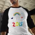 Kindergarten Graduation 2018 Last Day Of School Baseball Raglan Shirt