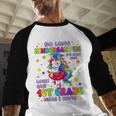 Kindergarten Graduation 2025 Graduate Girls Unicorn 1st Grad Baseball Raglan Shirt