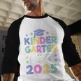 Kindergarten Graduation Kindergarten Grad Kid Girl Boy 2025 Baseball Raglan Shirt