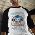 Kindergarten Graduation Level Complete Gamer 2024 Gaming Boy Baseball Raglan Shirt