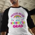 Kindergarten Graduation Shirt Mom For Girl Graduate Tee Baseball Raglan Shirt