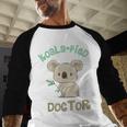 Koala Doctor Shirt Med Student Graduation Idea Baseball Raglan Shirt