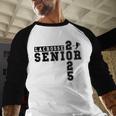 Lacrosse Senior Night Lacrosse Senior 2025 Graduation 29 Baseball Raglan Shirt