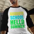 Last Day Of School Shirt Teacher Tee Graduation Baseball Raglan Shirt