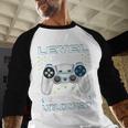 Last Days Of School Graduation Kindergarten Gamer Boys Kids Baseball Raglan Shirt