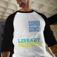 Librarian Library Science Major Masters Degree Graduation Baseball Raglan Shirt