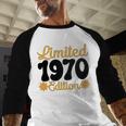 Limited 1970 Edition Retro Vintage 70s Nostalgia Premium Baseball Raglan Shirt