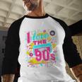 I Love The 90'S 90s Nostalgia Baseball Raglan Shirt I Love The 90'S 90s Nostalgia Baseball Raglan Shirt
