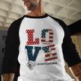 Love Coast Guard Mom Proud Coast Guard Graduation Mom Baseball Raglan Shirt
