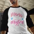 Mama With A Masters Degree Mom Graduation Mother's Day Baseball Raglan Shirt