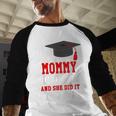 My MOMMY Did It Graduation Shirt Of Kids Nurse Graduation Baseball Raglan Shirt