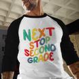 Next Stop Second Grade 1st Grade Graduation Day Kids Baseball Raglan Shirt