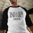 Nurse Practitioner Graduation Shirt NP Est 2018 Tee Baseball Raglan Shirt