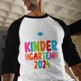 I Officially Graduated Kindergarten Graduation 2024 Baseball Raglan Shirt