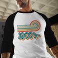 BE PATIENT I'M FROM THE 1900s RETRO SUNSET VINTAGE 90s Baseball Raglan Shirt