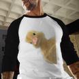 Peking Duck Peeking Chef Graduation Farm Duck Lover Baseball Raglan Shirt