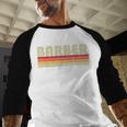 Personal Christmas Retro Vintage Graduation BARBER Job Title Profession Birthday Worker Idea Baseball Raglan Shirt