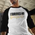 Phd Graduation Doctorate Degree Dissertation Masteral Grad Baseball Raglan Shirt