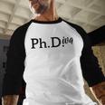PhD Graduation Women Doctorate Degree PhDiva Baseball Raglan Shirt
