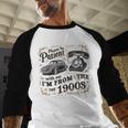 Please B Patient With Me I'm From The 1900s Vintage Baseball Raglan Shirt