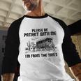 Please Patience I'm From The 1900s Vintage Western Baseball Raglan Shirt Please Patience I'm From The 1900s Vintage Western Baseball Raglan Shirt
