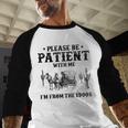 Please Be Patient With Me I'm From The 1900s Country Western Baseball Raglan Shirt