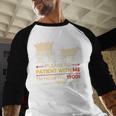 Please Be Patient With Me I'm From The 1900s Old Tee Premium Baseball Raglan Shirt