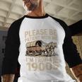 Please Be Patient With My I'm From The 1900s Retired Baseball Raglan Shirt Please Be Patient With My I'm From The 1900s Retired Baseball Raglan Shirt