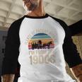 Please Be Patient With My I'm From The 1900s Retro Baseball Raglan Shirt