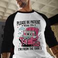 Please Be Patient I'm From The 1900s Retro Cassette Baseball Raglan Shirt