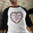 Please Be Patient With Me I'm From The 1900S Vintage Floral Premium Tri-Blend Baseball Raglan Shirt Please Be Patient With Me I'm From The 1900S Vintage Floral Premium Tri-Blend Baseball Raglan Shirt