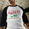 Please Be Patient I'm From The 1900s Vintage Gen X Baseball Raglan Shirt