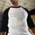 Please Be Patient I'm From The 1900s Vintage Old-Timer Baseball Raglan Shirt