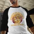 Please Be Patient I'm From The 1900s Vintage Toy Duck Baseball Raglan Shirt