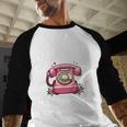 Please Be Patient With Me I'm From The 1900s Women Girl Baseball Raglan Shirt