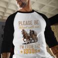 Please Be Patient With Mee I'm From The 1900s Minimalist Premium Baseball Raglan Shirt Please Be Patient With Mee I'm From The 1900s Minimalist Premium Baseball Raglan Shirt