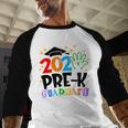 Pre-K Graduate 2025 Preschool Graduation Class Of 2025 Kids Baseball Raglan Shirt
