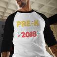 Pre-K Graduate Grad 2018 Graduation Shirt Baseball Raglan Shirt