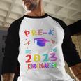 Pre-k Graduation Pre Kindergarten Class Of 2023 Boys Girls Baseball Raglan Shirt