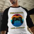 Pre-School Level Complete Graduation Video Gamer PreschoolBaseball Raglan Shirt