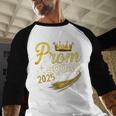 Prom Squad Graduation Class Of 2025 Party Baseball Raglan Shirt