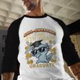 Proud 8th Grade Graduate Axolotl Graduation Eighth Baseball Raglan Shirt