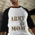 Proud Army National Guard Mom National Guard Graduation Baseball Raglan Shirt