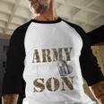 Proud Army National Guard Son National Guard Graduation Baseball Raglan Shirt