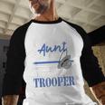 Proud Aunt Of a State Trooper Police Officer Graduation Baseball Raglan Shirt