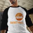Proud Boyfriend Of A 2025 Senior Graduation Basketball Baseball Raglan Shirt