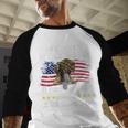 Proud Coast Guard Dad Coast Guard Graduation Dad Baseball Raglan Shirt