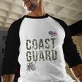Proud Coast Guard Sister US Coast Guard Graduation Sister Baseball Raglan Shirt