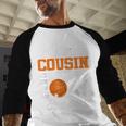 Proud Cousin Of A 2025 Senior Basketball Graduation Baseball Raglan Shirt