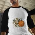 Proud Cousin Of A 2026 Senior Basketball Graduation Leopard Baseball Raglan Shirt